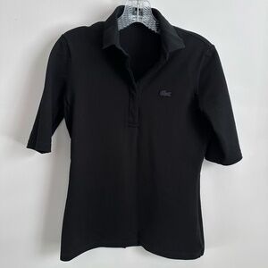Lacoste Mid-Sleeve Polo / Golf Shirt - M